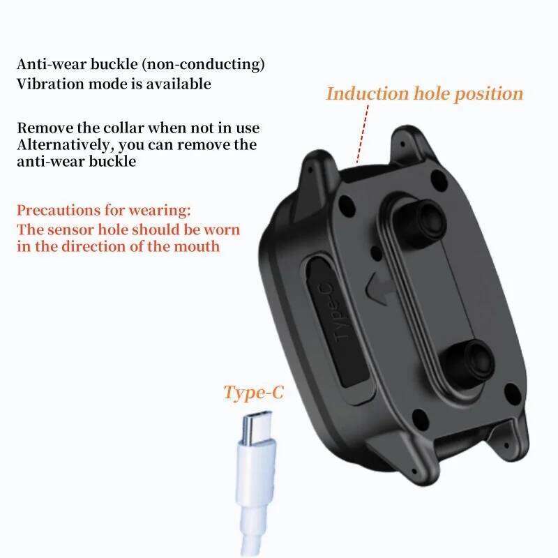 YHLC Automatic Anti Barking Collar, Rechargeable Bark Stopper, Stop Barkin, Electric Training Collar For Dog Bamubi