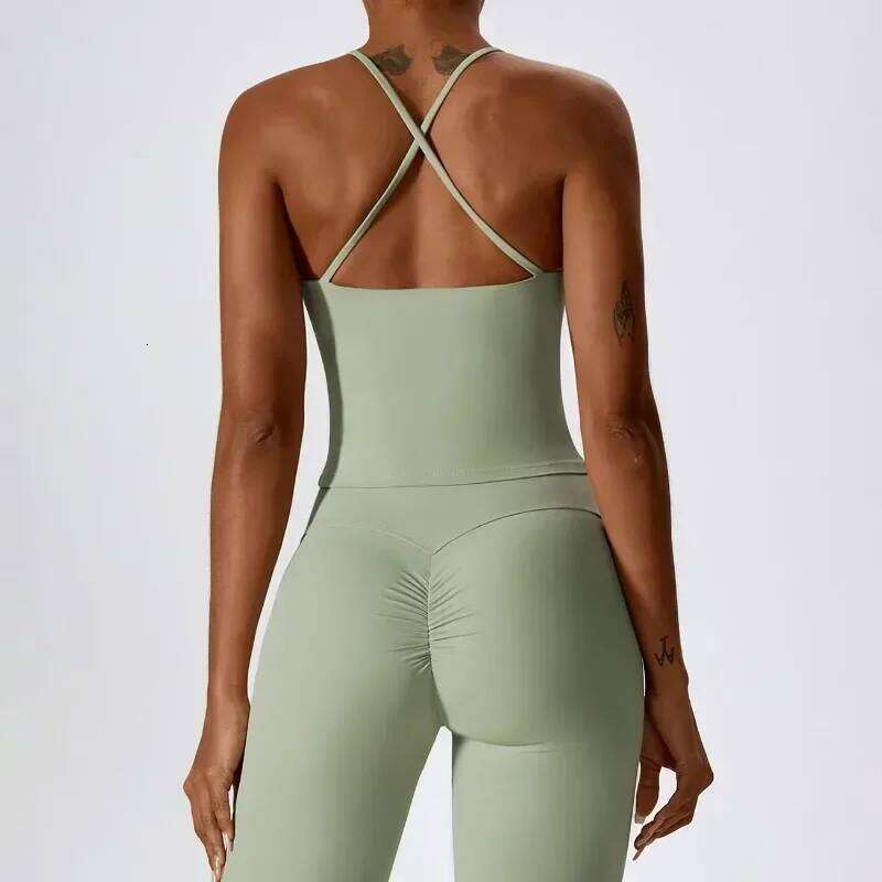 Bras Bare Sensation Beauty Sports Bra for Women Fitness Yoga Vest 26Y0224