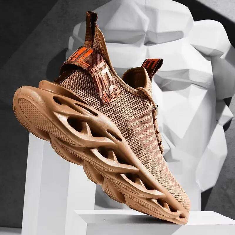 Men's New Style Physical Training Running Shoes Breathable Liberating Both Men Women Same Mesh Surface Anti Slip Sneakers