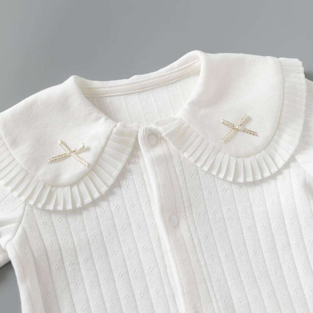 Sweet Newborn Baby Girl Rompers Cotton Toddler Girls Onesie Princess Jumpsuits Clothes 26H0224