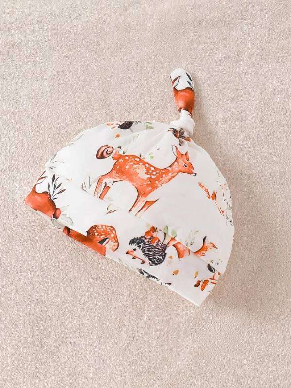 Spring Autumn Unisex Baby Romper Long Sleeve Deer Print Christmas Theme Onesie for Infants And Toddlers 26H0224