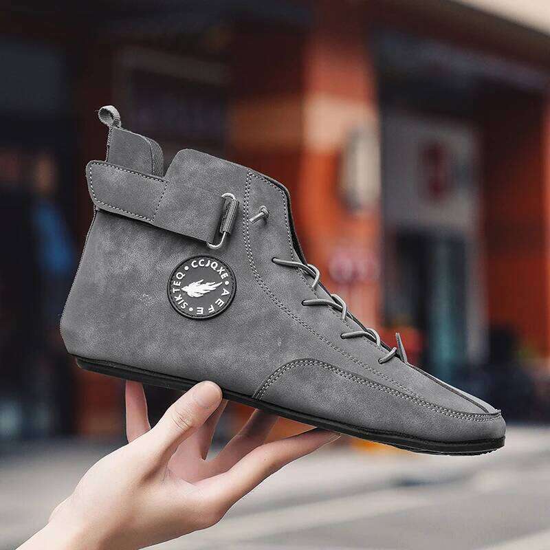 MAEDEF Men's Walking Flats Slippers Comfortable Thin Bottom Casual Shoes for Work Office Driving Shoe Men Footwear