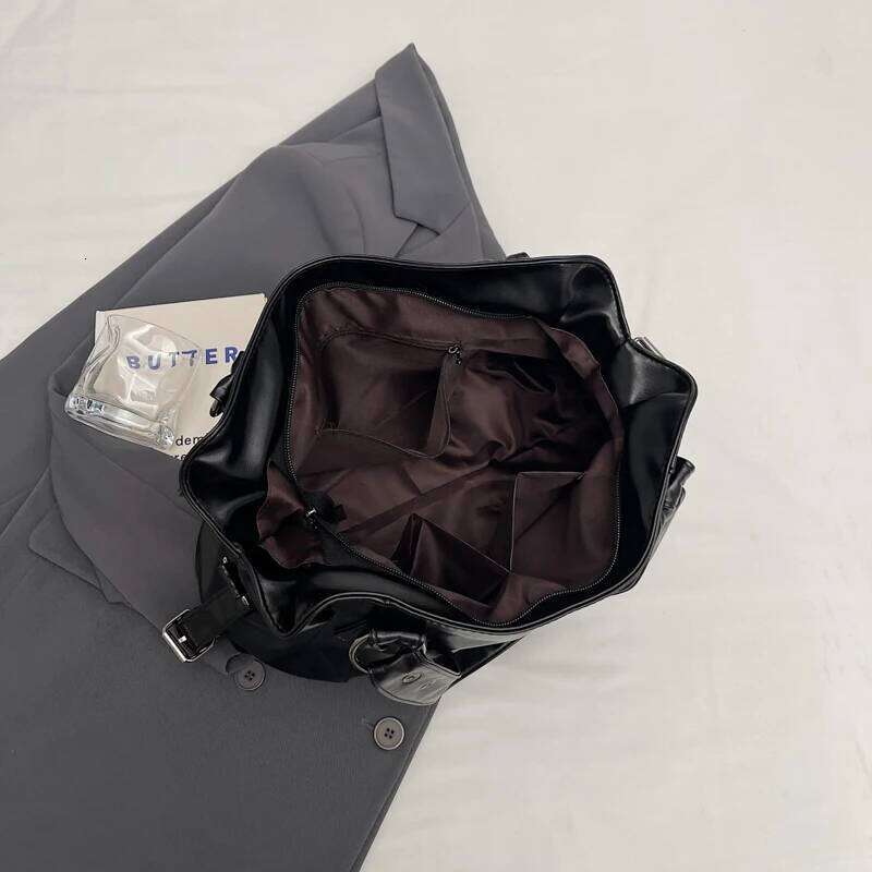 Retro Shoulder Women PU Leather Tote Fashion Large Capacity Crossbody Bag Top Handlebag Bags for Travel & Commuting Z260224