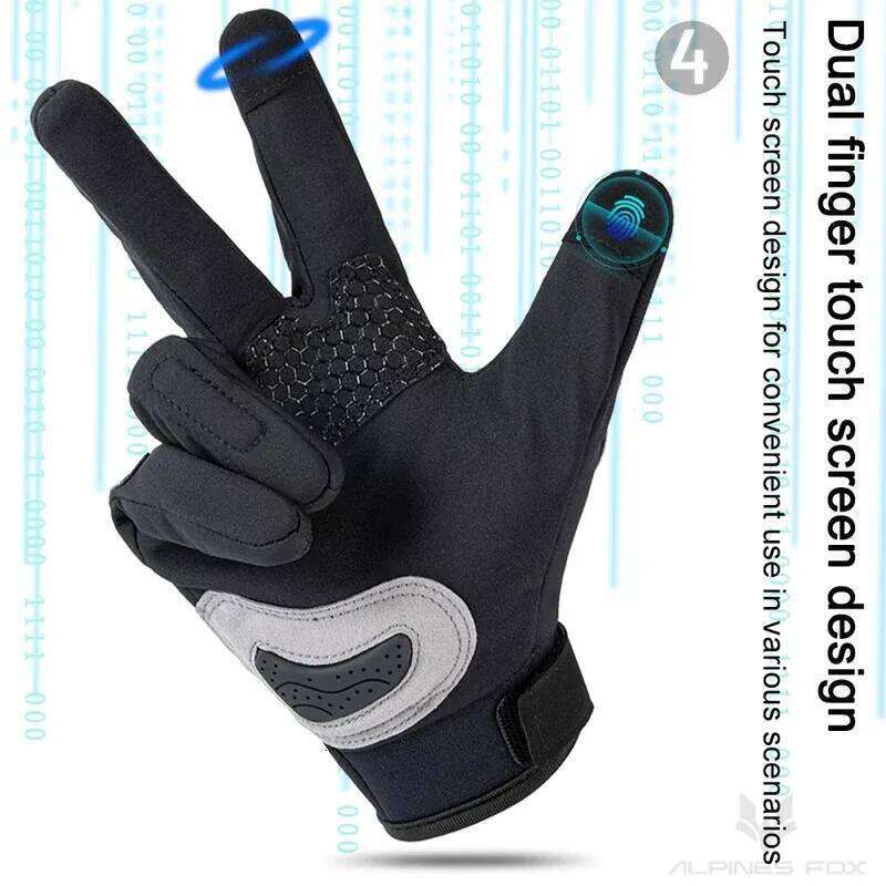 Suomy Winter Warm Motorcycle Gloves Windproof Motocross Motorbike Cycling Lady Pink Touchscreen Moto cross Biker Glove 26H0224