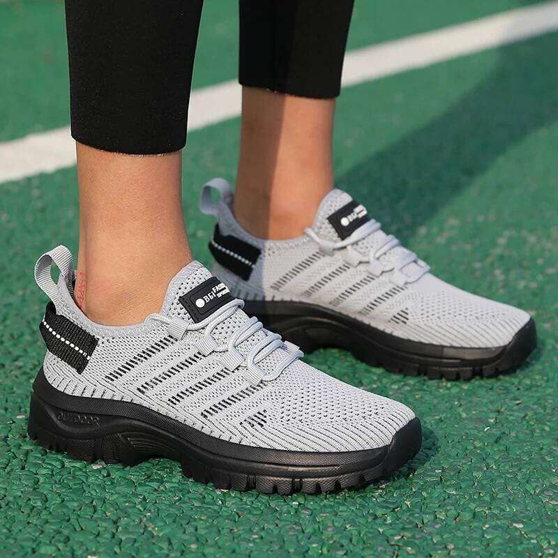 Women's Casual Running Breathable Mesh Outdoor Tennis Gym Training Lightweight Comfortable Sports Walking Shoes