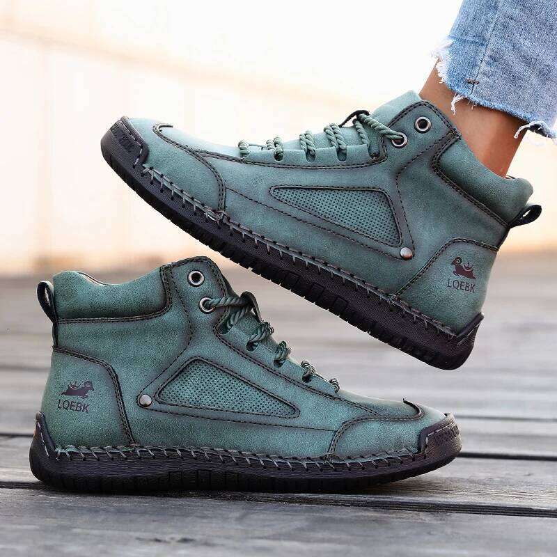 Boots for British Style Retro Anti Slip Loafers Casual Soft Soled Women Nude BootsSpring Autumn Comfortable Women's Shoes