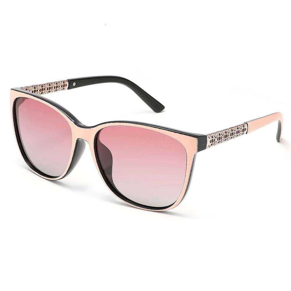 KROKODIL Polarized for Women Fashion Square Sunglasses Unisex Frame UV400 Protection With Boxes Set 26W0224