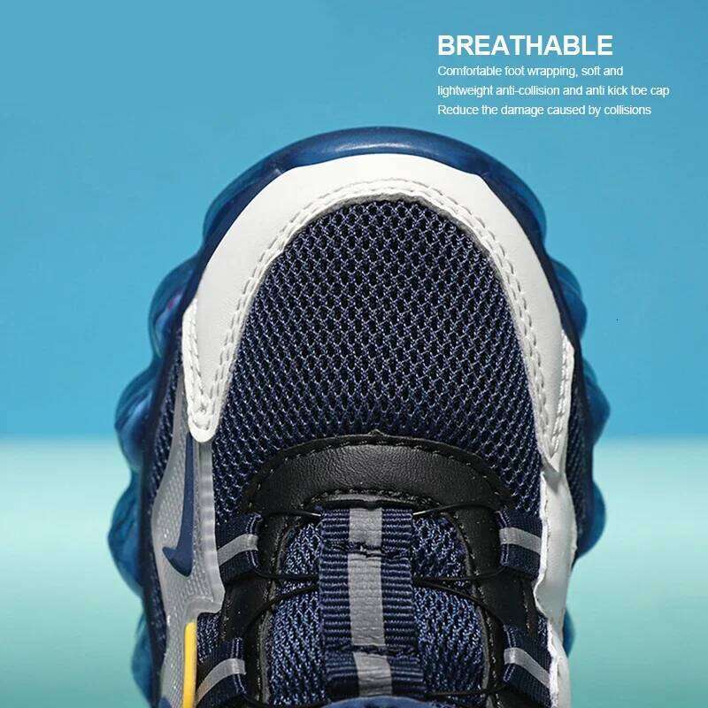 Fashion Children's Sport Boys' Running Leisure Mesh Outdoor Kids Light Sneakers Tennis Shoes Casual 26W0224