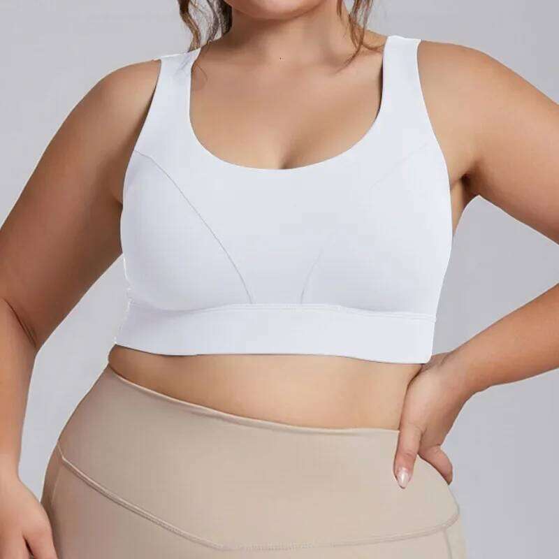 Women Bras Queen Size Fitness Sport Bra High Strength Top Comprehensive Training Gym Yoga Underwear with Chest Pad 26Y0224