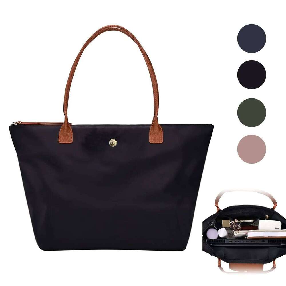 New French Style Large Capacity Tote Single Handbag Soft Leather Women Shoulder Bag Z260224
