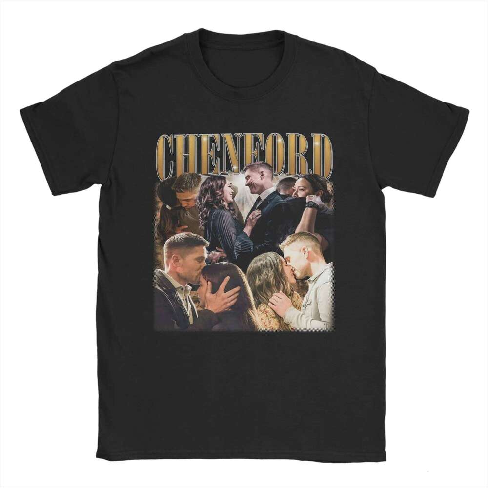 Men T-Shirts Chenford The Rookie Fashion 100% Cotton Tee Shirt Short Sleeve T Shirts Crew Neck Tops Plus Size H260224