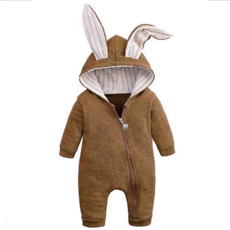 Rabbit Rompers For Girls Autumn Winter Infant Clothing Overalls Jumpsuit Halloween Costume Newborn Baby Boys Clothes 26H0224