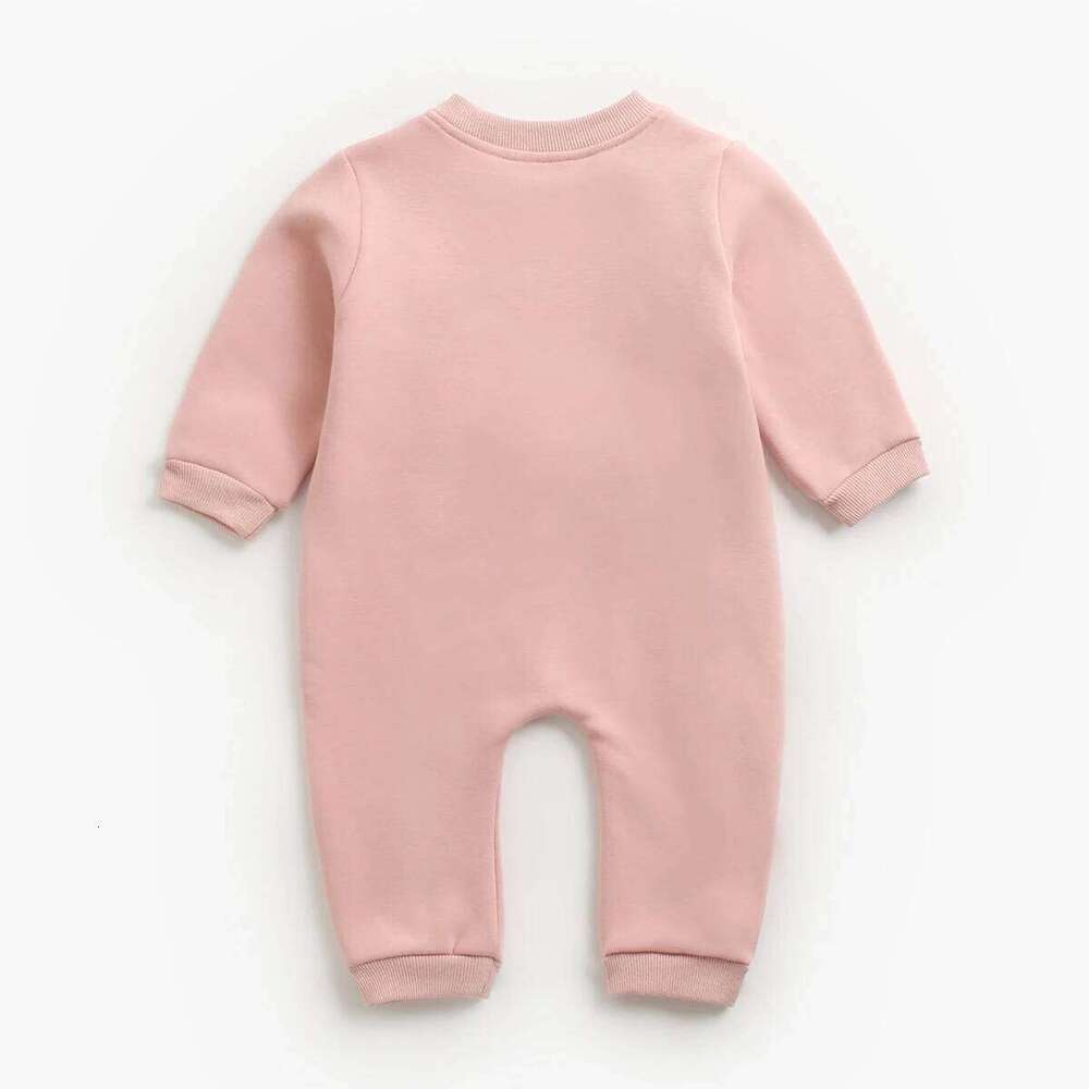 Sanlutoz Cute Winter Baby Boys Girls Jumpsuits Long Sleeve Toddler Rompers Fashion Clothing 26H0224