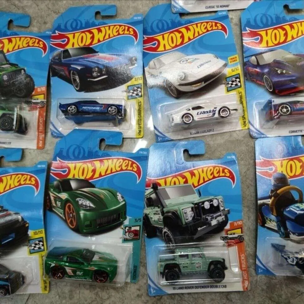 Plane 10Pcs slot car Hotwheel Cars,Alloy Model Toy Sports Pucca Bd Box Randomly Drops Wind And Fire Wheel Small Car Hot Track