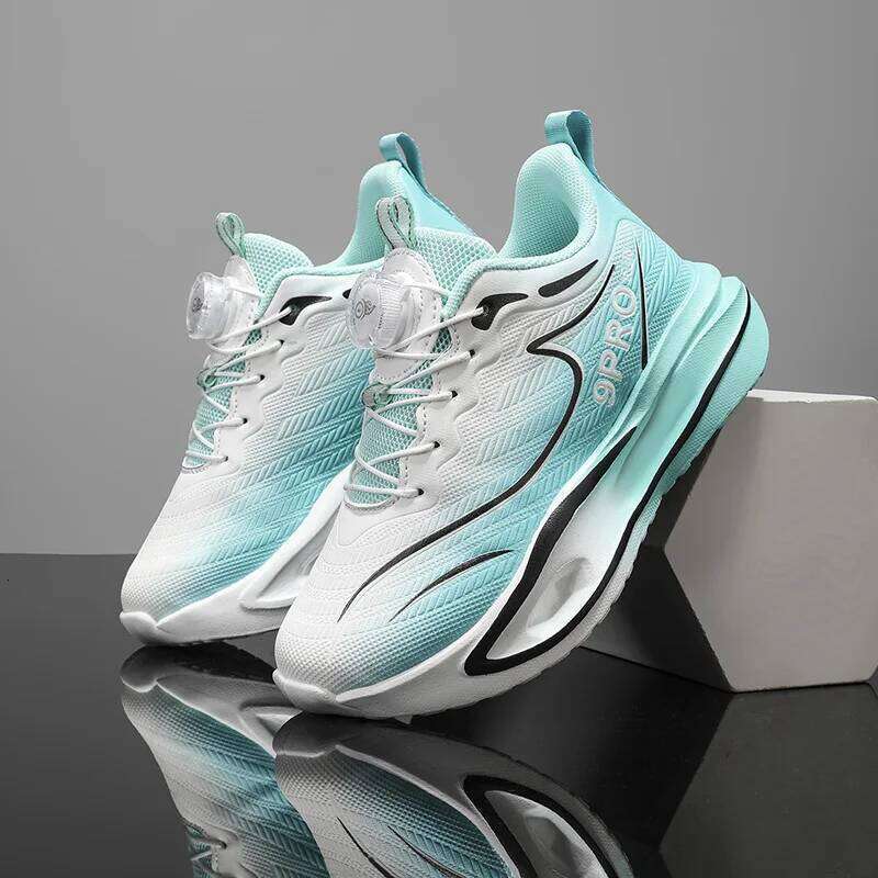 New Children Sports Breathable Casual Sneakers for Boys Lightweight Running Outdoor Walking Tennis Kids School Shoes 31-40 26W0224