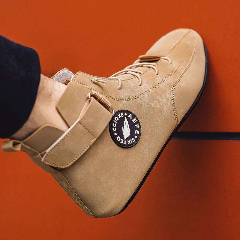 MAEDEF Men's Walking Flats Slippers Comfortable Thin Bottom Casual Shoes for Work Office Driving Shoe Men Footwear