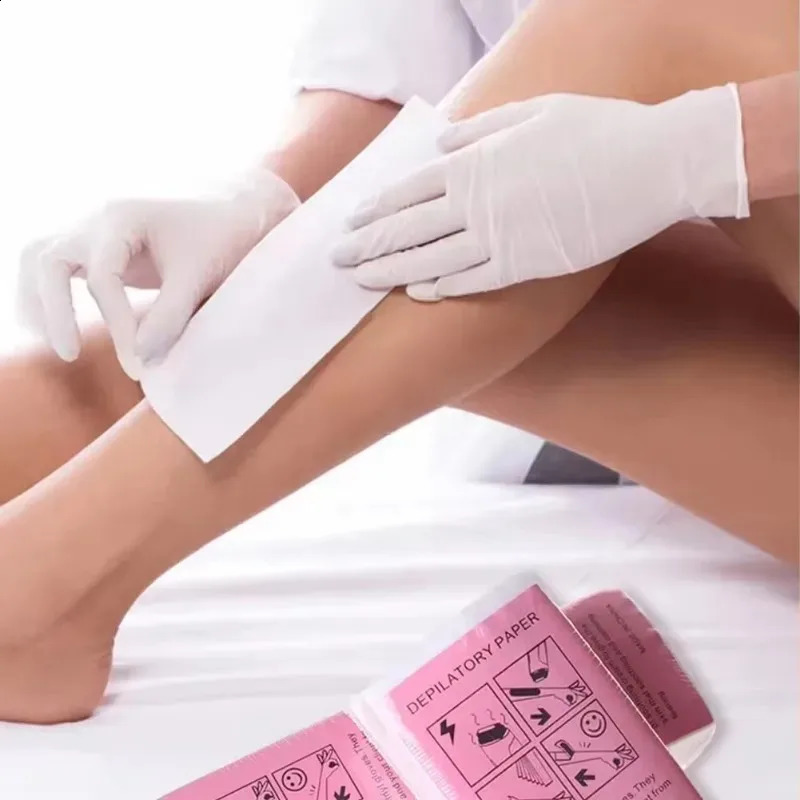 Wax Papers High Quality Non-woven Fabric Waxing Strips Tool For Leg Hairs Removal 20PCS/50PCS/100PCS 260126