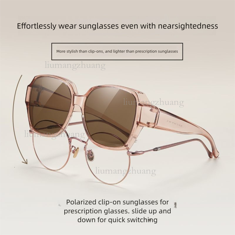 2026 Designer Fashion Women's Sunscreen Polarized Sunglasses Leisure Sports Cycling Outdoor Glasses Luxury Brand Men's Large Frame Glasses Frame Wholesale