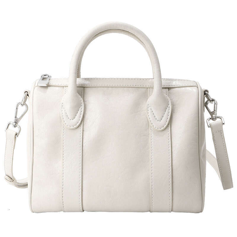 Luxury Shoulder Bags Pillow Made Of Vegetable Tanned Cowhide Genuine Leather Women S With Niche Design Large Capacity Vintage Boston Crossbody Shoulde