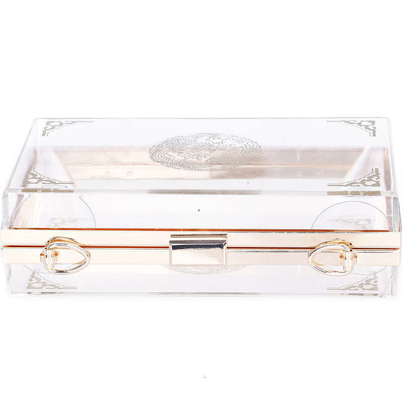 Chinese-Style Cheongsam Niche Design Silk-Printed Chain Vintage Evening Clutch, Mini Crossbody Shoulder Bag, Small Square Bag Evergwish