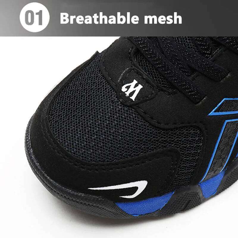 Kids Fashion Sneakers for Boys Mesh Breathable Sports Running Shoes Lightweight Children School Walking Footwear 26W0224