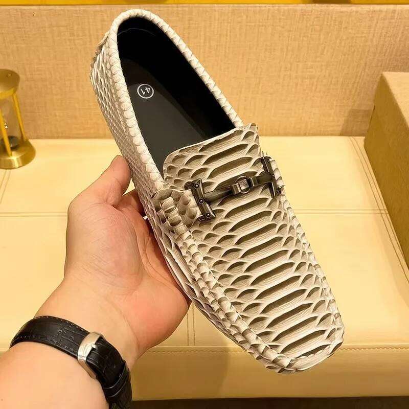 MAEDEF Summer Mens Outdoor Anti-slip Comfort Soft High Quality Men Breathable Flat Driving Shoes New 2024 Classic Casual Loafers