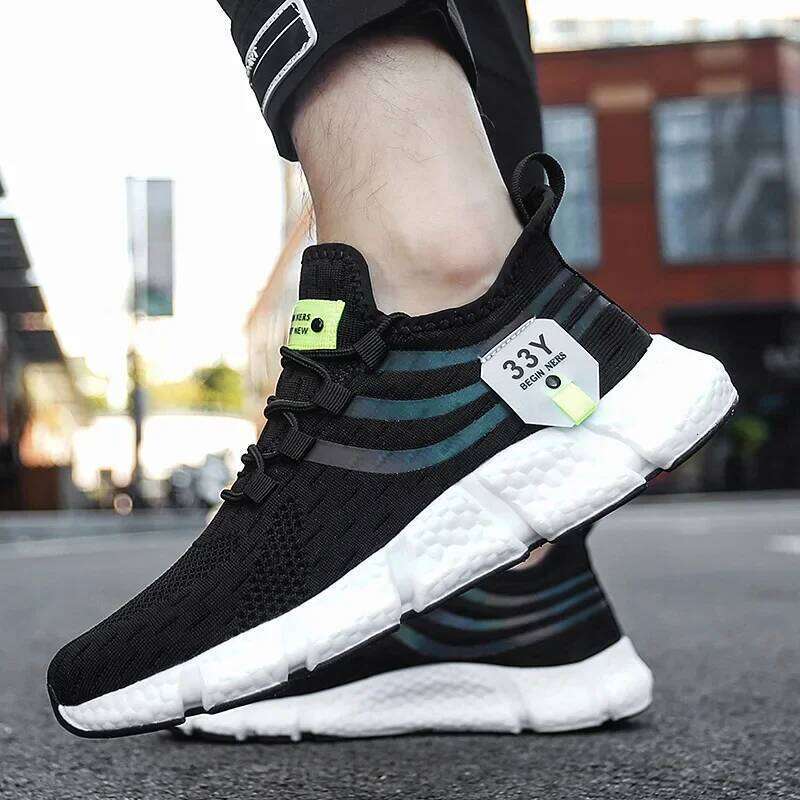 Men's Casual High-quality Lightweight Mesh Women's Outdoor Breathable Jogging Walking Tennis Sports Shoes