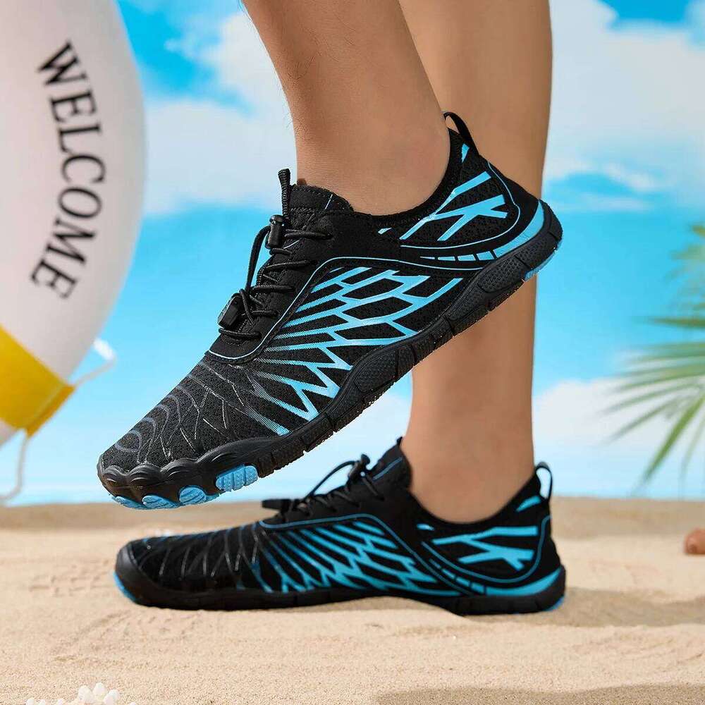 Women Men Aqua Shoes Beach Barefoot Water Sneakers Unisex Lightweight Quick Dry Outdoor Upstream Wading Swimming Fishing Shoe