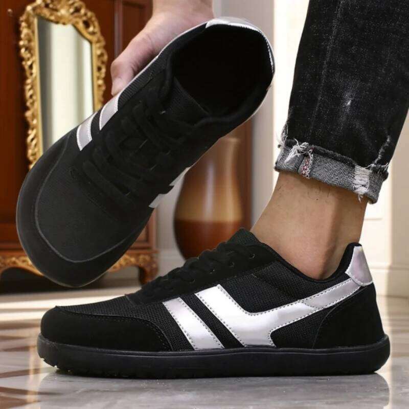 Wide Barefoot Men Non-Slip Minimalist Summer Lightweight Breathable Mesh Casual Walking Shoe Affordable Price