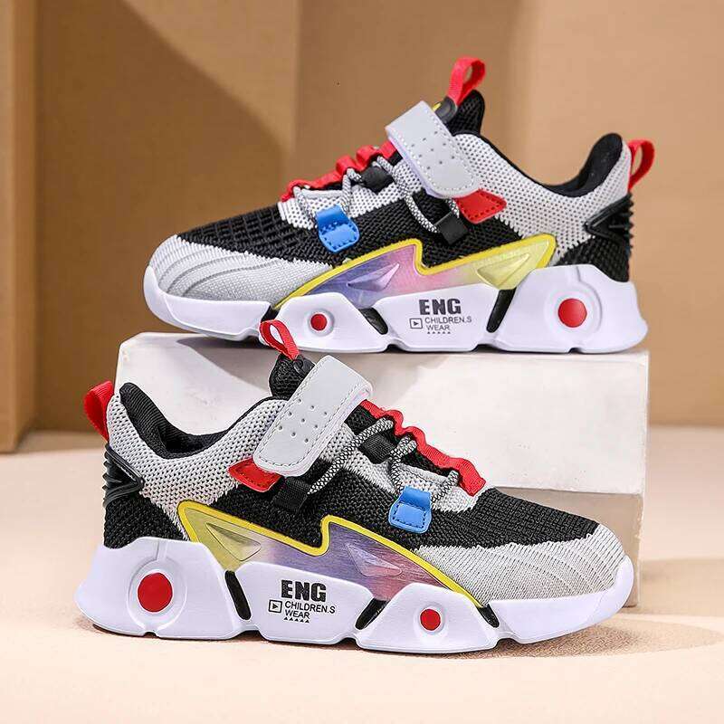 Hot Selling Children's Sneakers Summer Comfort Breathable Soft Outdoor Casual for Boys and Girls Fashion Walking Shoes 26W0224