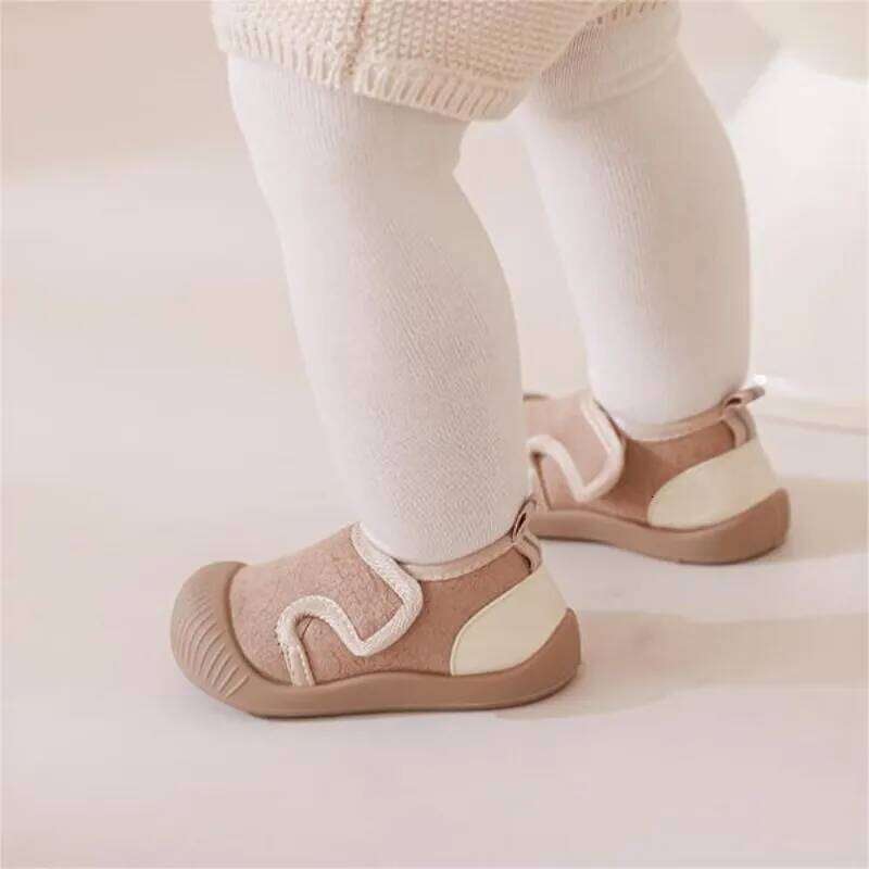 Winter Autumn Toddler Baby Soft Sole Plush Multiple Color Walking With Anti-Skid Outdoor Casual Kids Shoes Sneakers 26W0224
