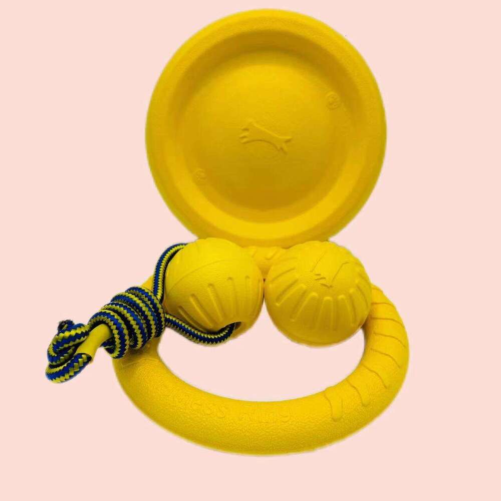 Set of Dog Toys Durable EVA Floating Puppy Chew Balls Pet Boredom Relief Training