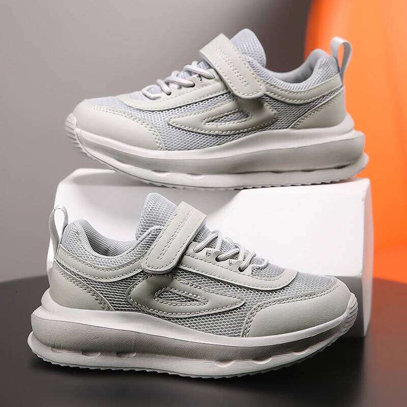 New Children Casual Breathable Knit Mesh Sneakers for Kids Boys Girls Lightweight Comfortable Running Walking Sports Shoes 26W0224