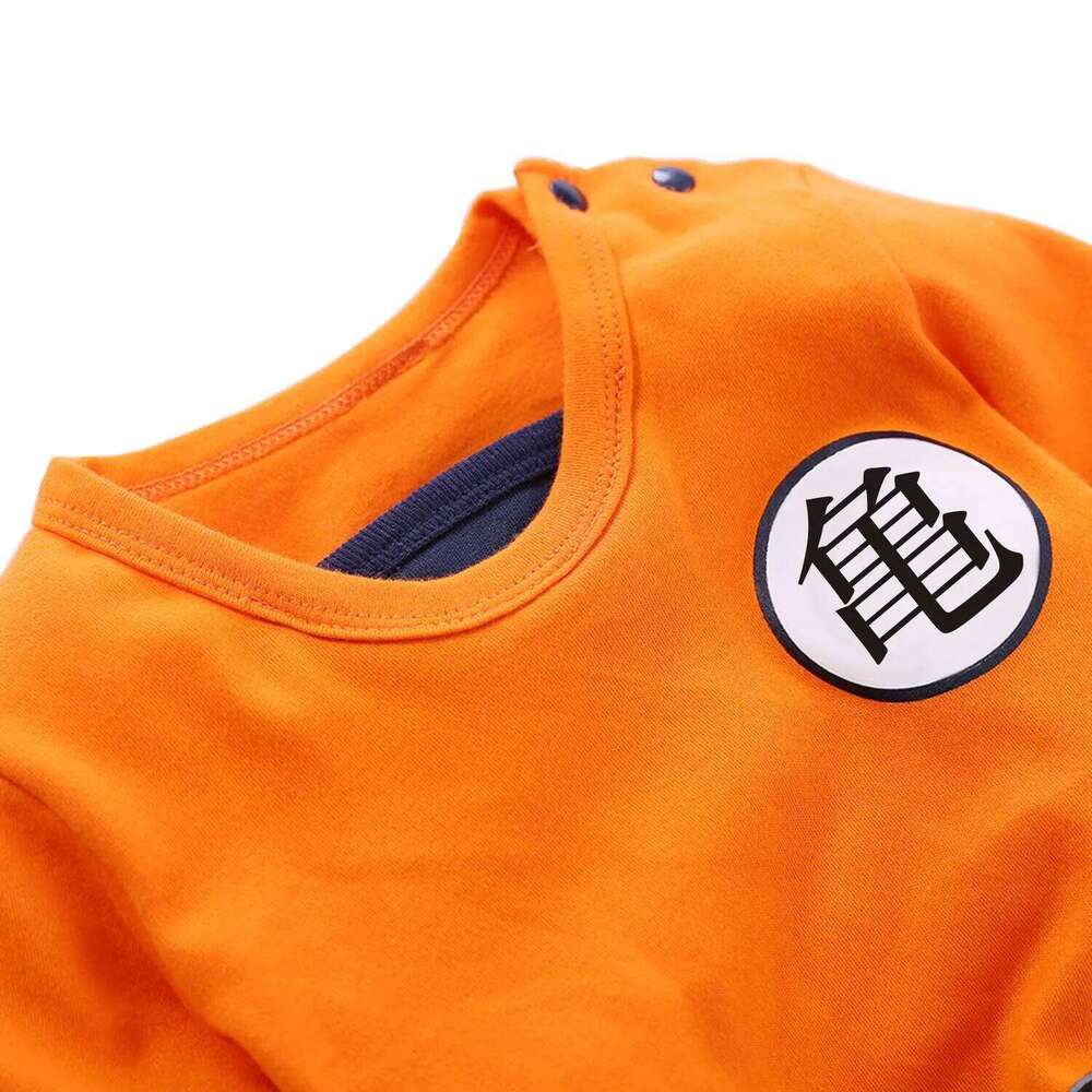 IURNXB Newborn Baby Anime Romper Cotton Long Sleeve Outfit Infant GUI Print Cosplay Costume Jumpsuit Clothes 0-24M 26Y0224