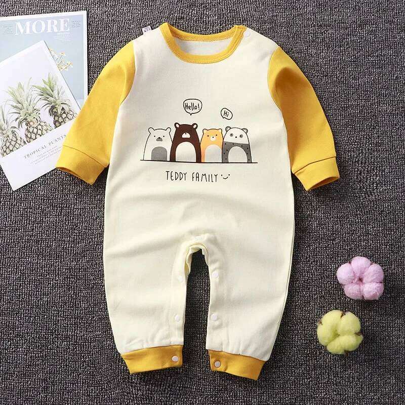 kids Jumpsuit clothes Rompers Newborn Bodysuit Baby Clothing Boy Girl items Cotton Toddler Sleepwear Outfit 26H0224