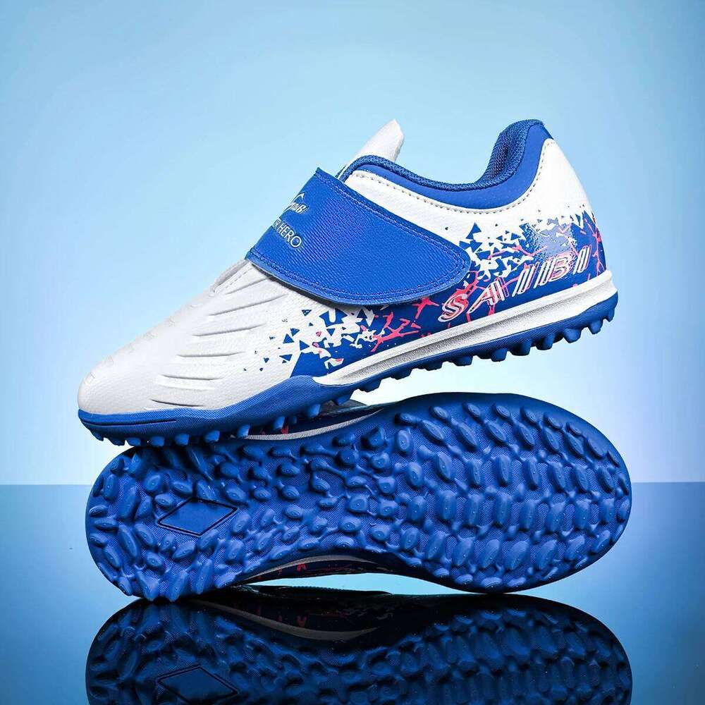 New Children Soccer Boots Society School Football Shoes Cleats Grass Sneakers Boy Girl Outdoor Athletic Training Sports Footwear 26W0224