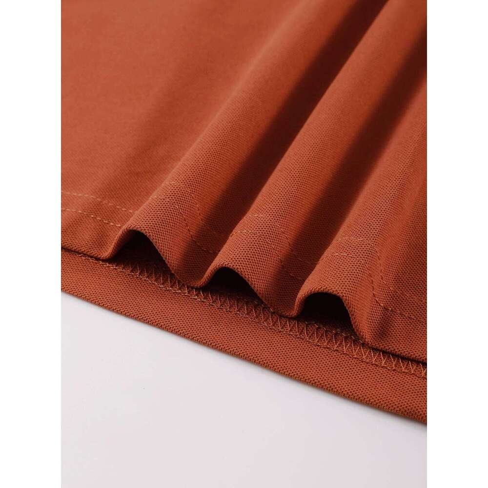 Solid Polo Shirts Womens Long Sleeves Slim shirt Commuting Winter Breathable Lapel Tops Sporty Comfortable Womans Clothes 26W0224