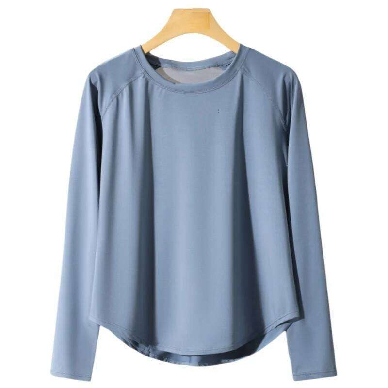 DRUR Yoga Top Women Long Sleeve Quick Dry Loose Sports Shirt Female Workout T-Shirt Running Tee Gym Clothes Sportswear New 26Y0224