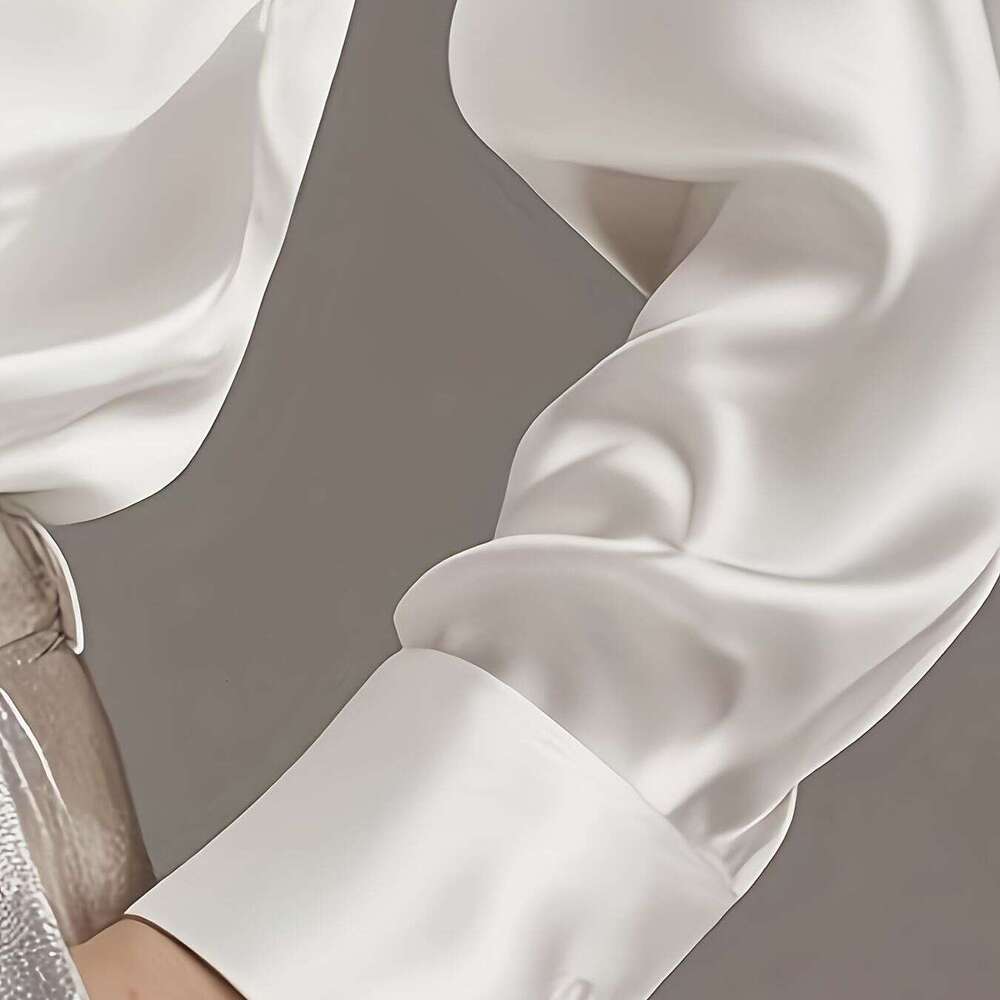 Limiguyue Spring American Embroidery Blouse Women Polo Collar Long Sleeve Shirt Loose Single Breasted Office Lady Top Soft 256A