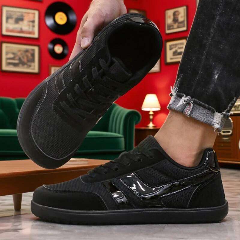 Wide Outdoor Lightweight Breathable Trail Running Shoes Non-Slip Minimalist Tneis Men's Barefoot Sneakers