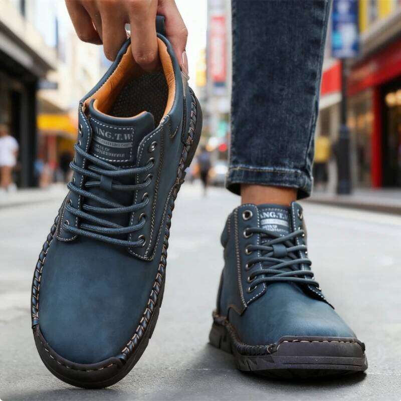2025 Fall Fashion Women's Casual Shoes Simple Breathable Loafers Design Sneakers New Wpmen Ankle Outdoor Motorcycle Boots
