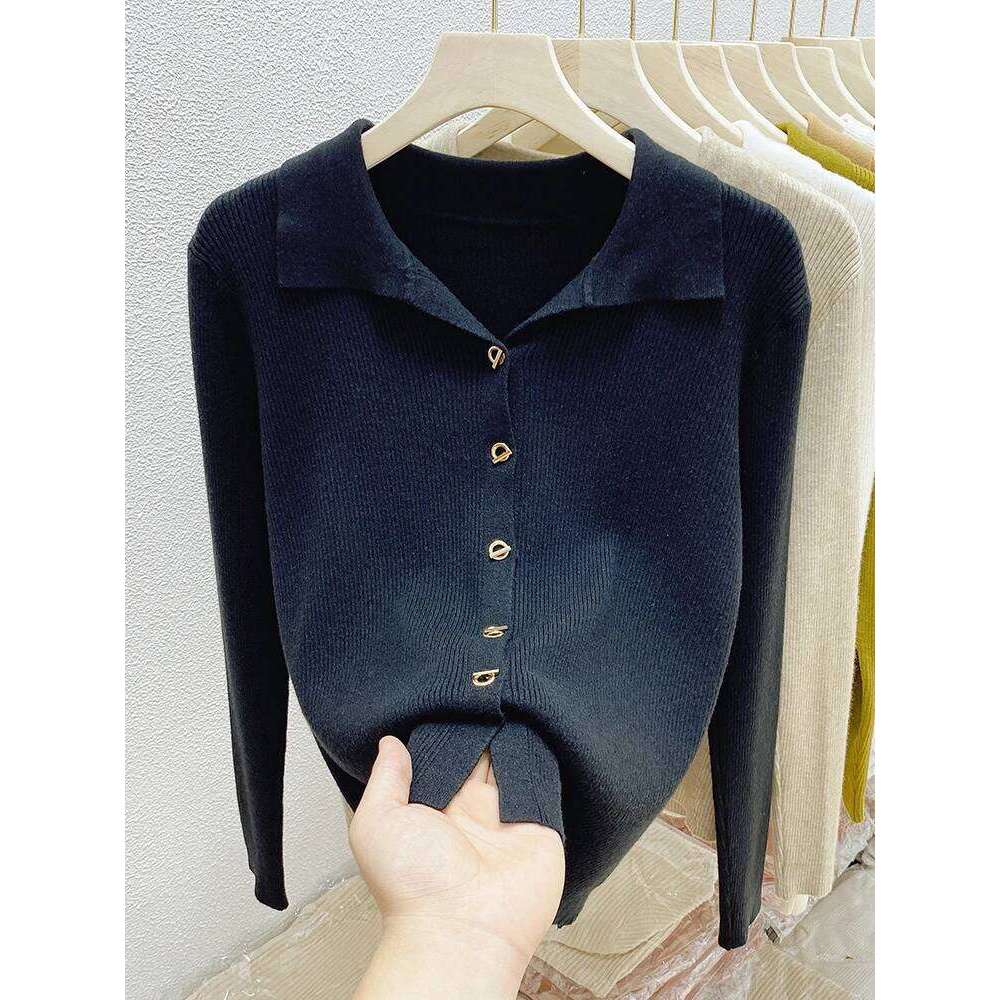 AOSSVIAO Autumn Winter Sweater Women Cardigans 2025 Single Breasted Knitted Fashion Solid Cardigan Jumpers 26L0224