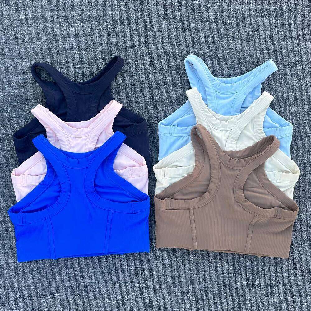 Breathable Fitness Women Seamless Yoga High Strength Shock-Absorbing Sports Bra Gym Workout Top 26Y0224