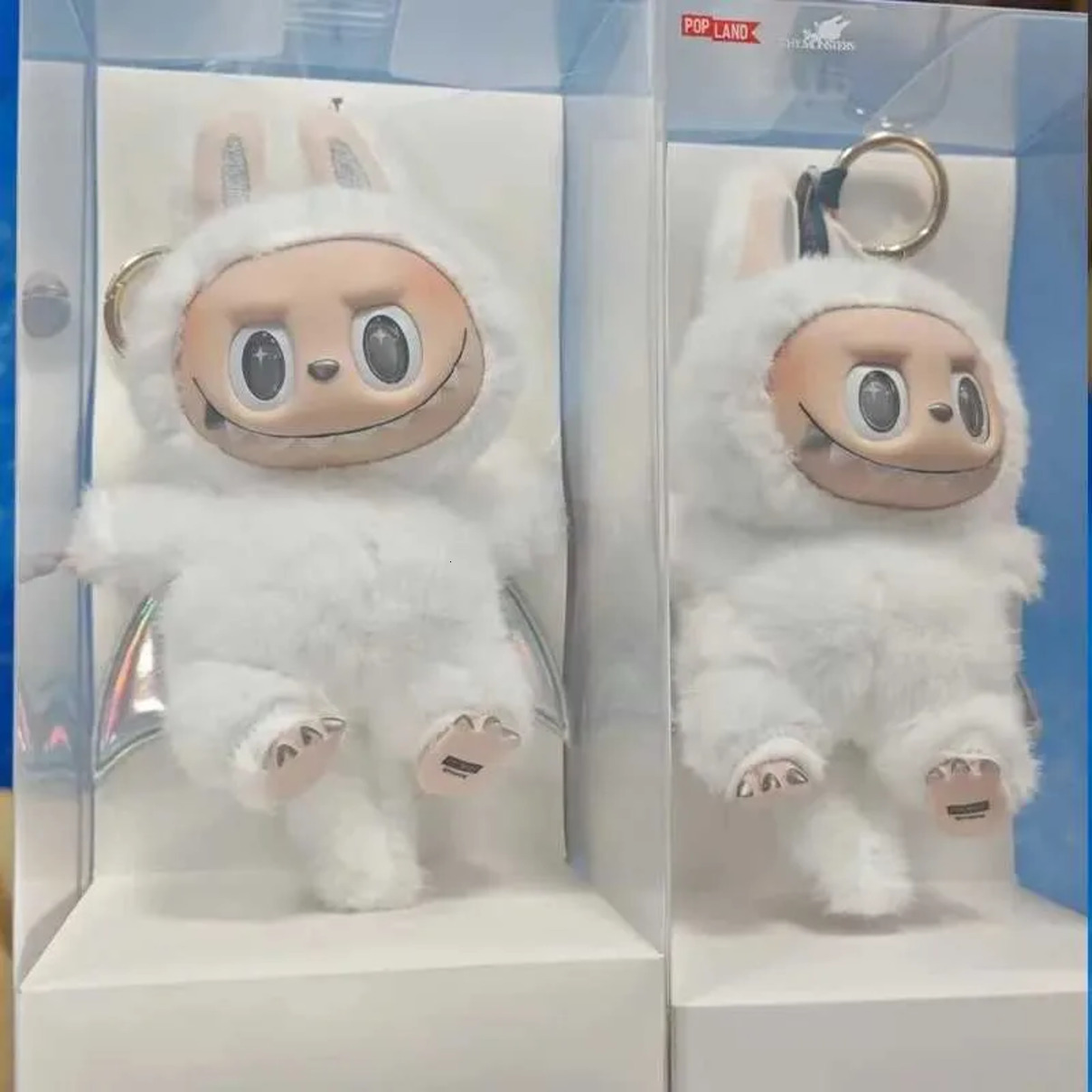 Mistery Box Labubu The Monsters Angel In Clouds Series Vinyl Base Doll Pendant Replica Board Cute zimomo box Birthday Gift Plush Blind