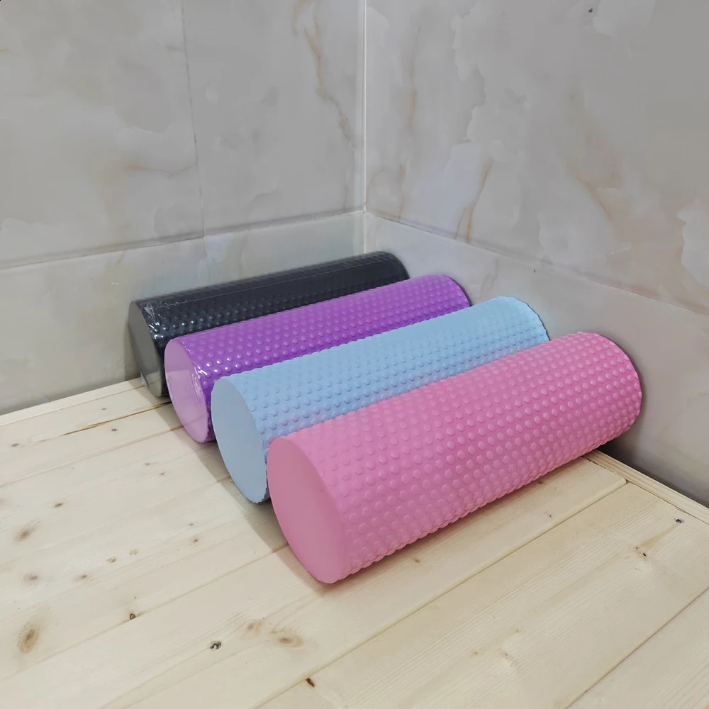 Yoga Roller Round EVA Foam Cylinder Hexagonal for Pilates Exercise Enhanced Home Workouts Diameter 95cm Length 297cm 260206