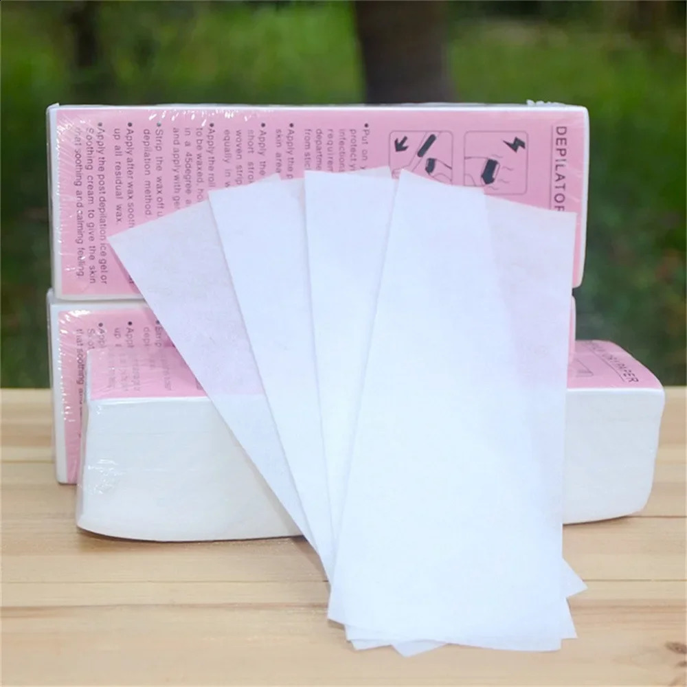 Wax Papers High Quality Non-woven Fabric Waxing Strips Tool For Leg Hairs Removal 20PCS/50PCS/100PCS 260126