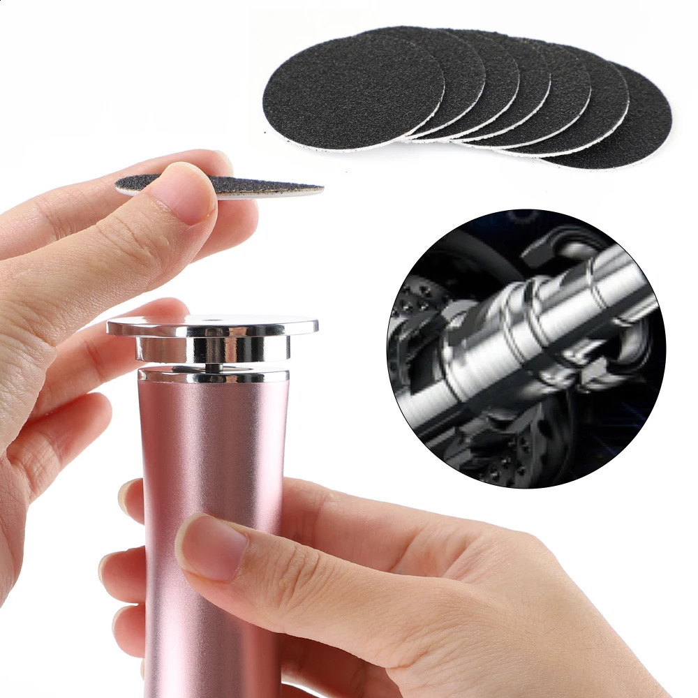 Electric Foot Callus r Foot Care File Heels Dead Skin Pedicure Tool Electronic Foot Grinder and Replacement Sandpaper 260126