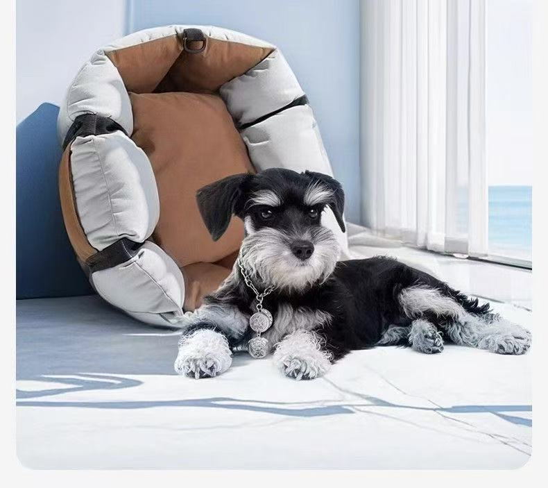 Pet outdoor car kennel car out bag dog safety seat car cushion car seat artifact