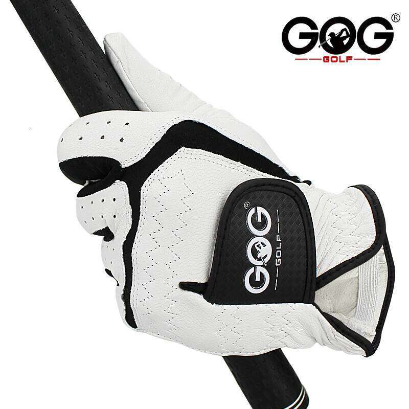 GOG Golf Genuine sheepskin leather men white Breathable glove for golfer 1 pc new dropship 26H0224