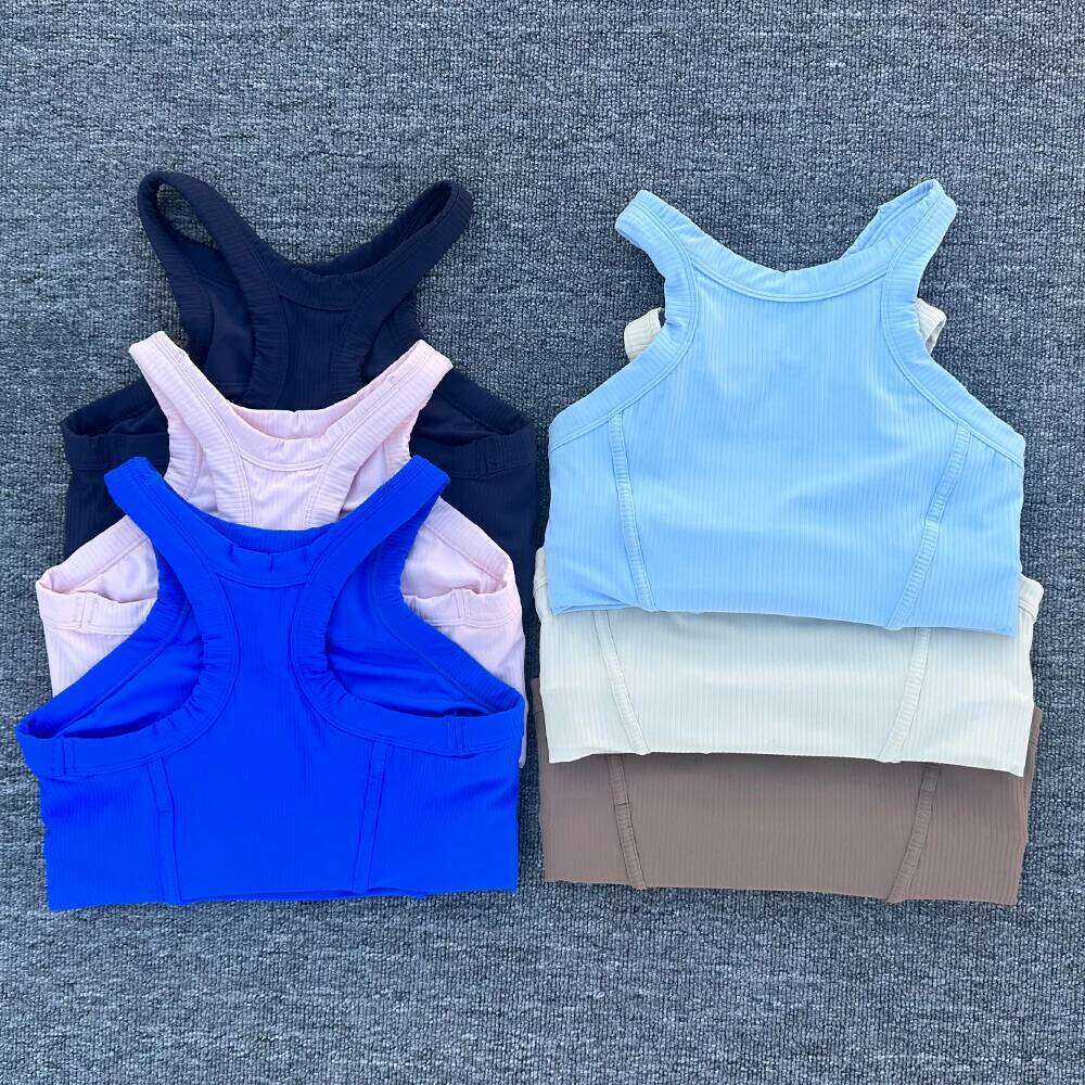 Breathable Fitness Women Seamless Yoga High Strength Shock-Absorbing Sports Bra Gym Workout Top 26Y0224